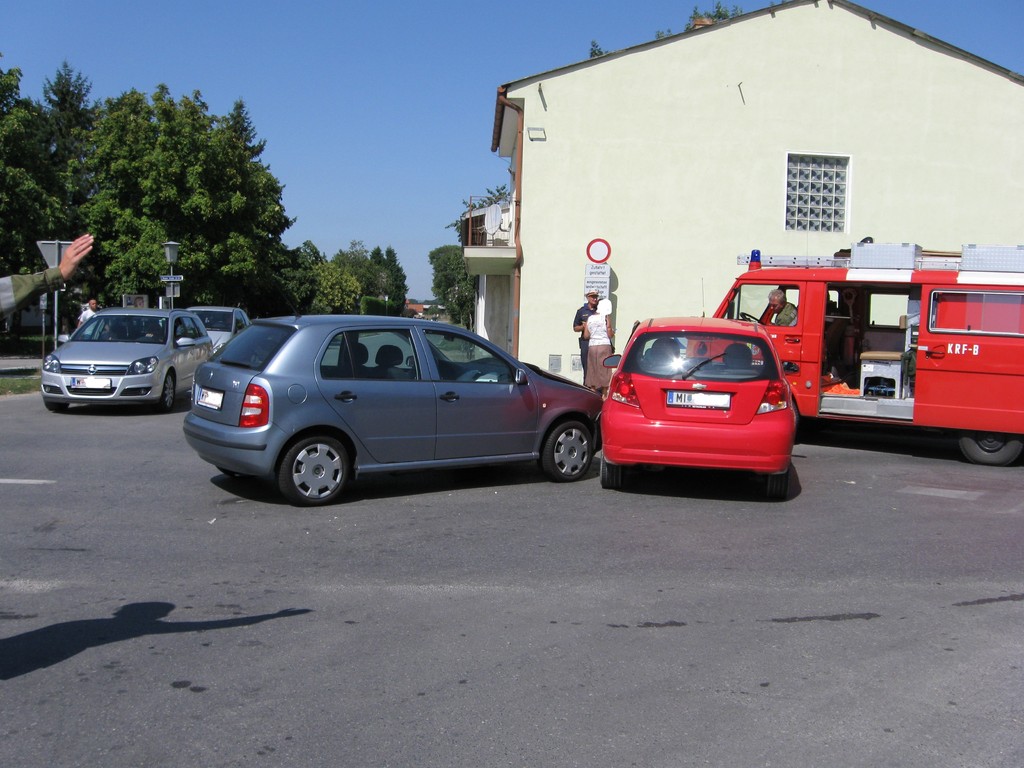 Unfall Wienerstraße - Ginzersdorferstraße – 2009-08-20