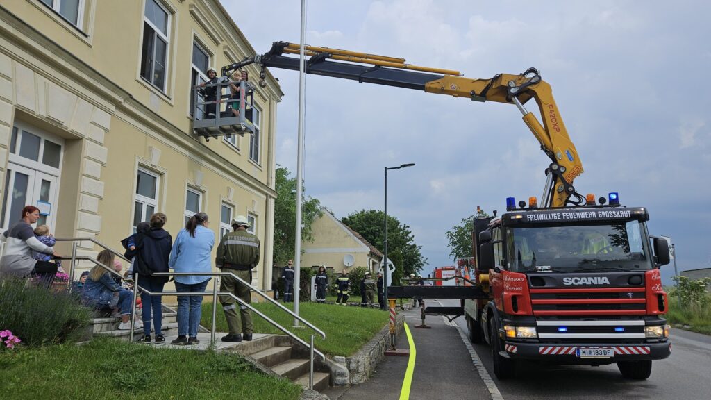Übung in der Schule Ginzersdorf